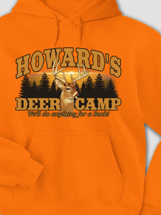 Deer Camp : Printed Hoodies