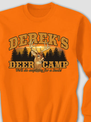 Deer Camp : Printed Sweatshirts