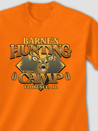 Deer Hunting Camp : Printed T-Shirts