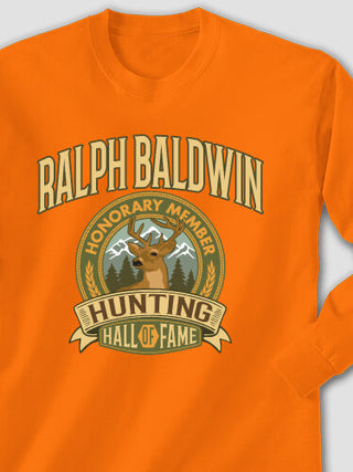 Deer Hunting Hall Of Fame : Printed Long Sleeves