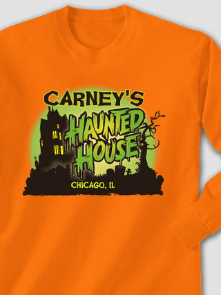 Haunted House : Printed Long Sleeves