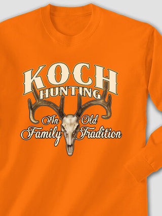 Hunting Family Tradition : Printed Long Sleeves