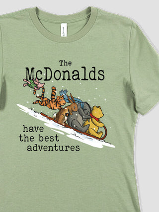 Best Adventures : Premium Ladies T-Shirts