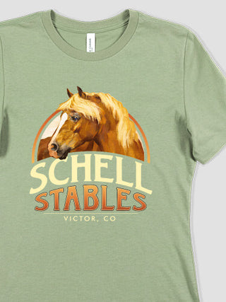 Classic Stables : Premium Ladies T-Shirts