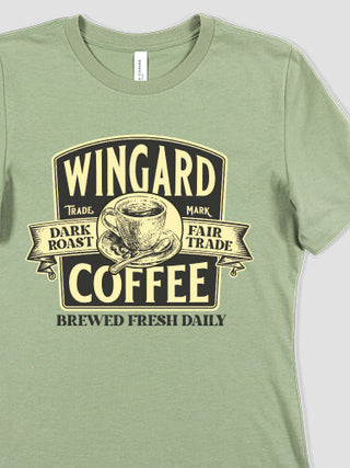 Coffee : Premium Ladies T-Shirts
