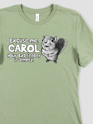 Excuse Me Squirrel : Premium Ladies T-Shirts
