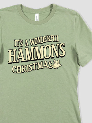It's A Wonderful Christmas : Premium Ladies T-Shirts