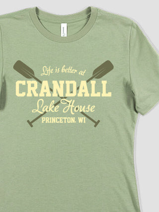 Lake House : Premium Ladies T-Shirts