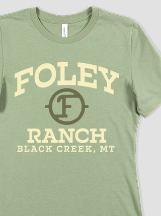 Ranch Monogram : Premium Ladies T-Shirts