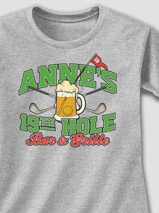 19th Hole : Ladies Fitted Printed T-Shirts