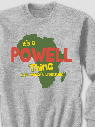 African American Thing : Printed Sweatshirts