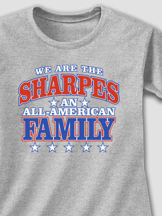 All American : Adult Ladies Fitted T-Shirt