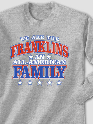 All American : Printed Long Sleeves