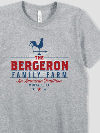 American Farm : Premium Printed T-Shirts