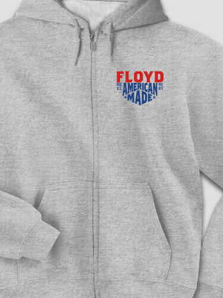 American Made : Embroidered Zip Hoodies