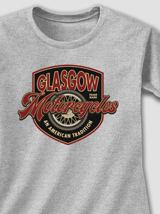 American Motorcycle Tradition : Adult Ladies Fitted T-Shirt