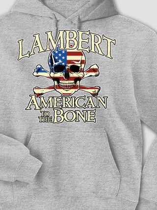 American to the Bone : Printed Hoodies