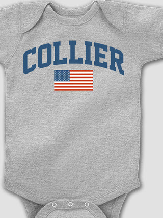 American Varsity : Printed Baby Bodysuits