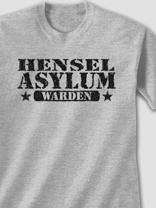 Asylum Warden : Printed T-Shirts