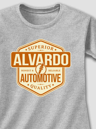 Automotive : Adult Ladies Fitted T-Shirt