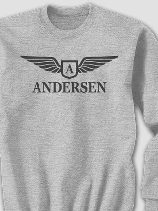 Aviation Monogram : Printed Sweatshirts