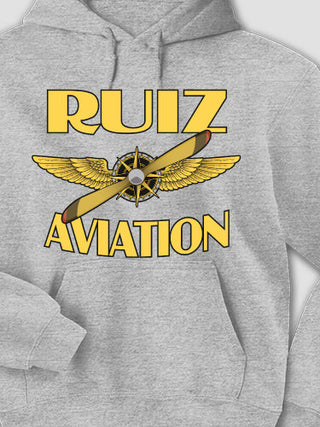 Aviation : Printed Hoodies