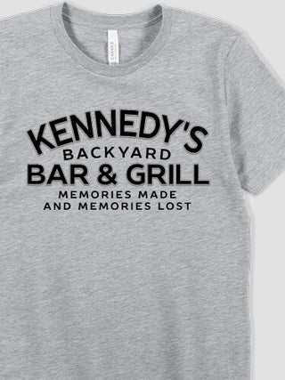 Backyard Bar and Grill : Printed T-Shirts