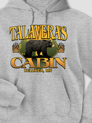 Bear Cabin : Printed Hoodies