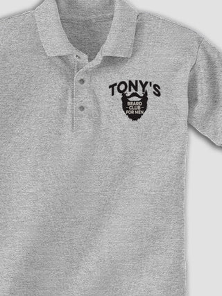 Beard Club : Embroidered Polo Shirts