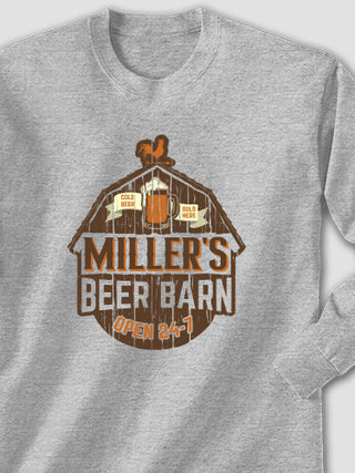 Beer Barn : Printed Long Sleeves