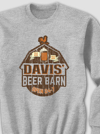 Beer Barn : Printed Sweatshirts