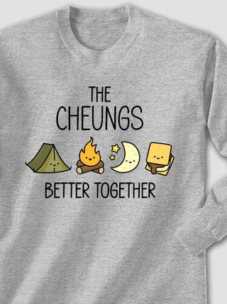 Better Together Camping : Printed Long Sleeves
