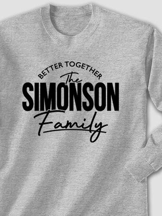 Better Together Family : Printed Long Sleeves