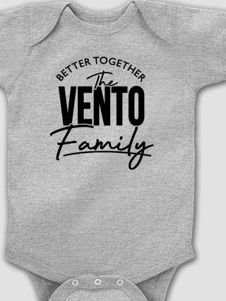 Better Together Family : Printed Baby Bodysuits