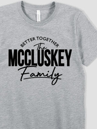 Better Together Family : Premium Printed T-Shirts
