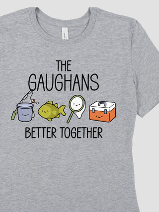 Better Together Fishing : Premium Ladies T-Shirts
