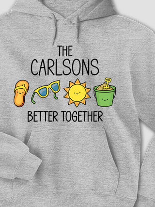 Better Together Vacation : Printed Hoodies