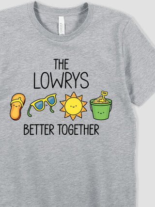 Better Together Vacation : Printed T-Shirts