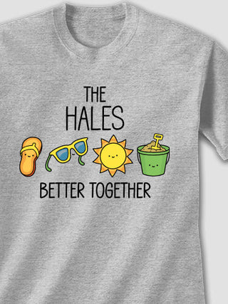 Better Together Vacation : Printed T-Shirts