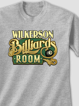 Billiards Room : Printed T-Shirts
