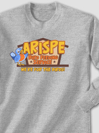 Bird Feeding Service : Printed Long Sleeves