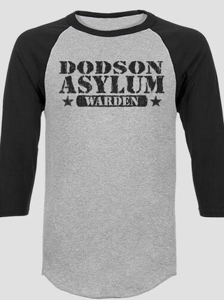 Asylum Warden : Printed Raglan Shirts
