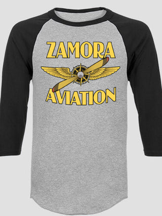 Aviation : Printed Raglan Shirts