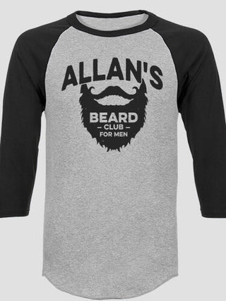 Beard Club : Printed Raglan Shirts