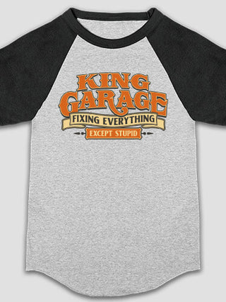 Fixing Everything Garage : Printed Kids Raglan Shirts