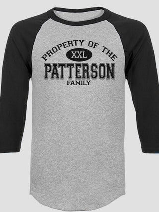 Property of Family : Printed Raglan Shirts