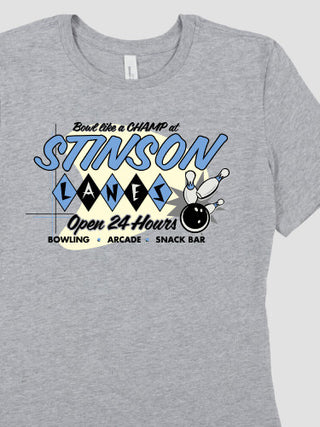 Bowling : Premium Ladies T-Shirts