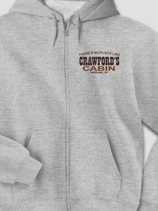 Cabin : Embroidered Zip Hoodies