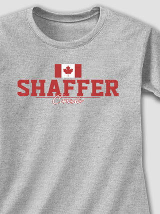 Canadian Flag : Printed T-Shirts