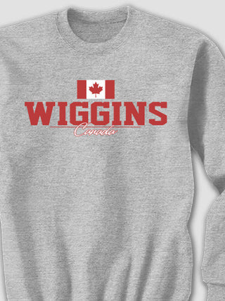Canadian Flag : Printed Sweatshirts
